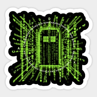 The Traveller Sticker